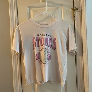 Rolling Stones Cropped Tee
